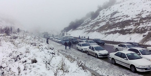 جاده برفی