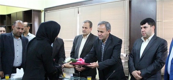 تجلیل از دختران اسلامشهر