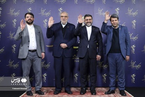 حضور وزرای فرهنگ و ارشاد اسلامی و نفت در جشنواره فیلم فجر