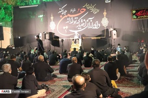 مراسم عزاداری حسینی در مجموعه فرهنگی ۱۵ خرداد