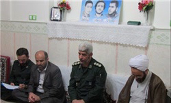 دیدار خانواده شهدا