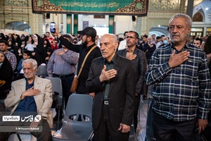 عزاداری اقشار مردم در سومین سالگرد شهید مدافع حرم ابوالفضل سرلک