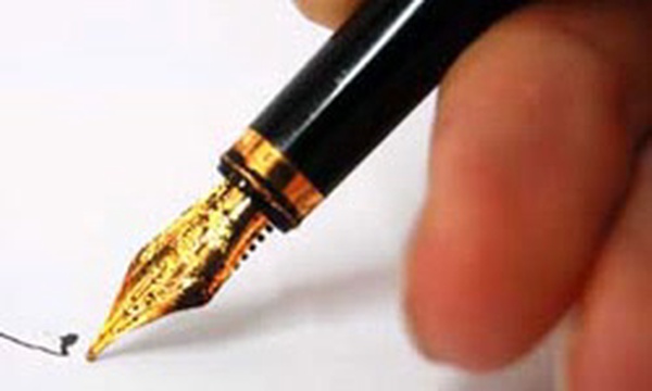 نویسندگی، قلم، نوشتن