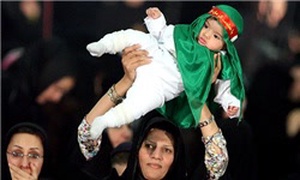 گردهمایی شیرخوارگان حسینی در مصلی تهران