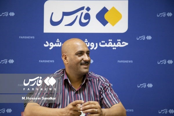  مهدی قزلی مدیرخانه شعر و ادبیات و نویسنده در خبرگزاری فارس