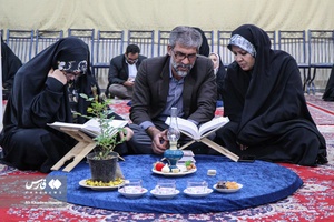 با خانواده سر سفره خدا