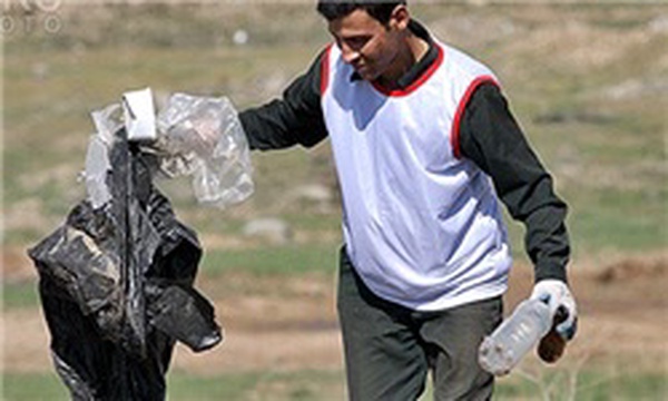 پاکسازی زباله شهری