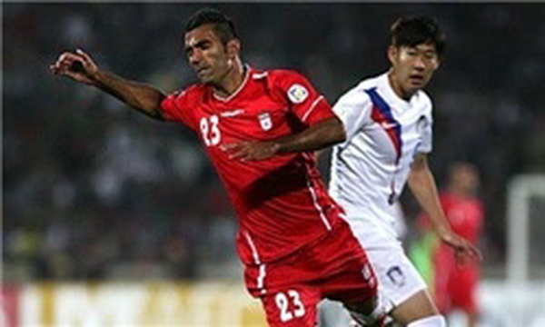 مهرداد پولادی و تیم ملی فوتبال ایران و کره جنوبی