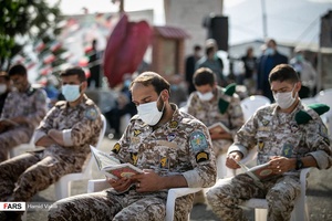 بزرگداشت سرلشگر شهید حجازی در مقبرة الشهداء شهرک شهید محلاتی