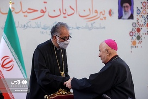 نشست پیروان ادیان توحیدی با رئیس جمهور 