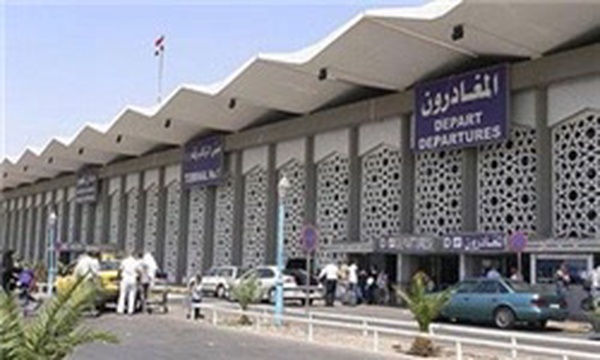 فرودگاه دمشق سوریه