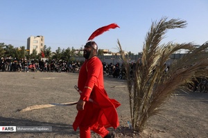 خیمه سوزان غروب روز عاشورا