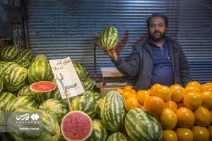 بازار سنندج در آستانه «شب چله»