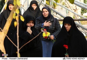 پیکر یک شهید گمنام در محل سپاه حفاظت فرودگاه مهرآباد به خاک سپرده شد
