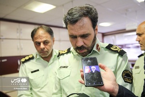 بازدید سردار سعید منتظرالمهدی معاون فرهنگی اجتماعی و سخنگوی فرماندهی کل انتظامی کشور از تحریریه خبرگزاری فارس
