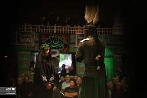  تعزیه تکیه حسینیه اعظم برغان