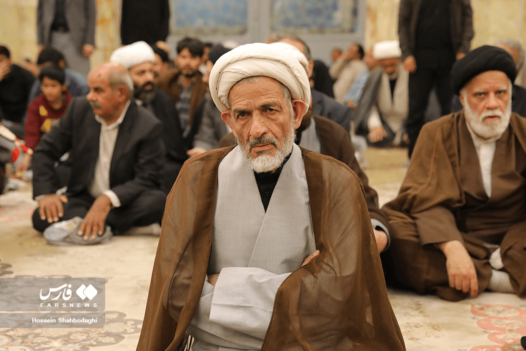 مراسم چهلمین روز ترحیم آیت الله شبیری زنجانی(ره)