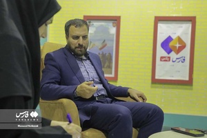 حضور مجتبی ابراهیم زاده مداح سرشناس خراسان جنوبی در خبرگزاری فارس - بیرجند