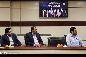 حضور پیام تیرانداز مدیرعامل خبرگزاری فارس در نشست خبری «پای درس برجام»
