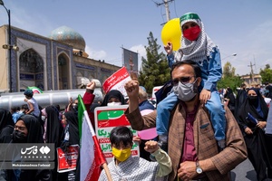 راهپیمایی روز قدس ۱۴۰1 در شیراز