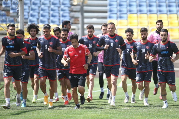 تمرین پرسپولیس