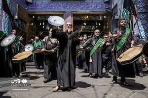 عزاداری ظهر تاسوعا در حسینیه کربلایی ها