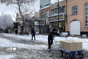 برف در «خوی»