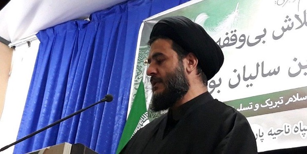 احمدی امام جمعه موقت پارس آباد