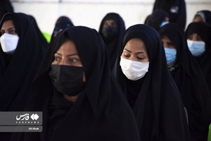 حضور افغانستانی‌های ساکن در اردوگاه مهاجرین خارجی سمنان در مراسم یادبود شهدای افغانستان
