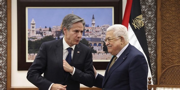 بلینکن و عباس