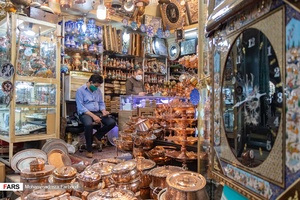 کرونا و کسادی  کاسبان بازار وکیل 