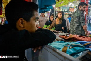 انعکاس/ تب و تاب خرید در بازار "ته‌لنجی" آبادان 