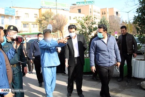 بازسازی صحنه قتل دادگستری