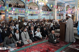 آیین عمامه گذاری طلاب حوزه های علمیه استان اردبیل