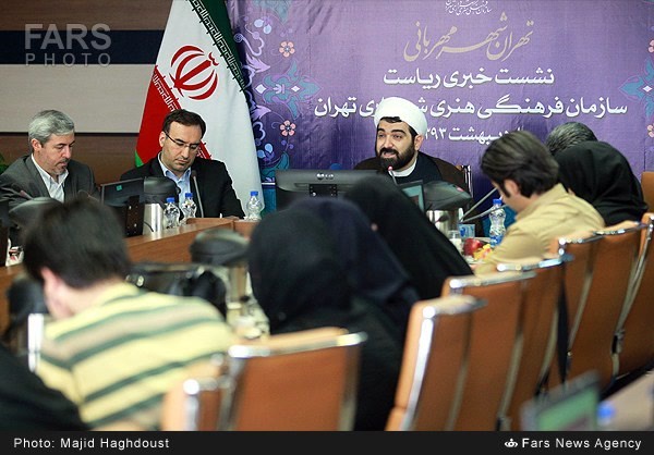 نشست خبری حجت الاسلام شهاب مرادی رئیس سازمان فرهنگی هنری شهرداری تهران