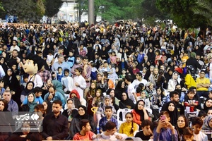 جشن میلاد امام حسن مجتبی (ع) در صحن مسجد جامع خرمشهر