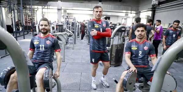تمرین پرسپولیس