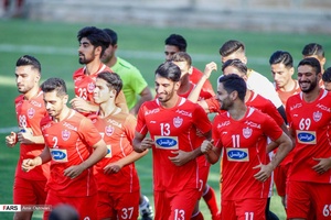گزارش تصویری از اولین تمرین پرسپولیس در غیاب ملی‌پوشان