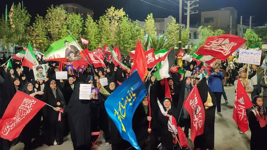 ایستادگی مردم پیشوا پایانی ندارد