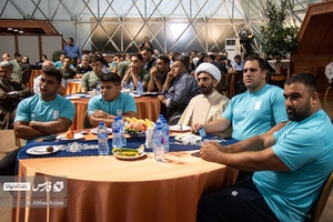 حضور ورزشکاران پارا دو و میدانی در مراسم بدرقه کاروان پارا المپیک