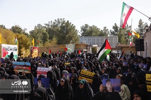 اجتماع بانوان حوزوی در حمایت از مردم مظلوم فلسطین