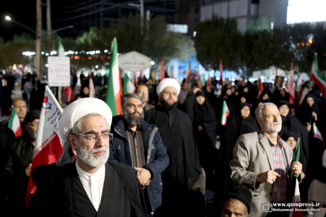 گزارش تصویری از عزاداری فاطمیه در موکب روحانیون و مردم خونخواه قائد شهید