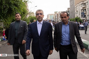 رضا اردکانیان  وزیر نیرو در راهپیمایی روز جهانی قدس ۹۸ 