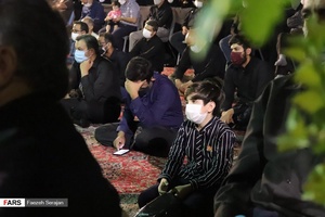 مراسم عزاداری حسینی در مجموعه فرهنگی ۱۵ خرداد