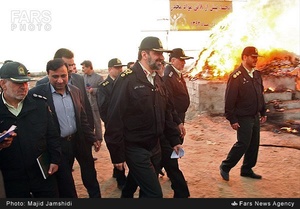 امحای هشت تن مواد مخدر در بندر عباس