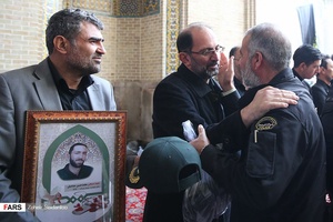 مراسم بزرگداشت شهیدان حافظ امنیت در مدرسه عالی شهید مطهری  /6  اسفند 96