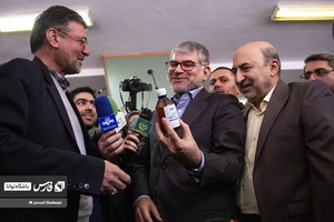 سید جواد ساداتی نژاد، وزیر جهاد کشاورزی در مراسم رونمایی از دستاورد های تحقیقاتی وزارت جهاد کشاورزی