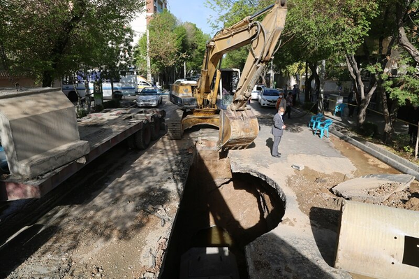 فرونشست در اصفهان