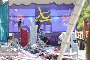 جشن خیابانی «ضیافت علوی»  در اهواز