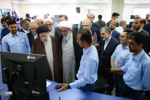 افتتاح فاز 14 پارس جنوبی با حضور رییس جمهور